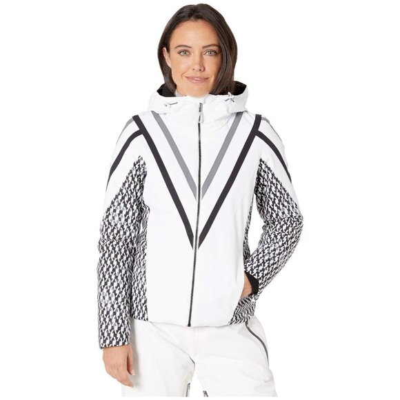 Obermeyer Womens Size 2 White Insulated Top Trine Ski Jacket  NEW - Picture 1 of 2